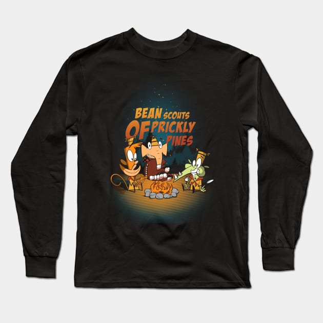 Bean Scouts of Prickly Pines Long Sleeve T-Shirt by constantine2454